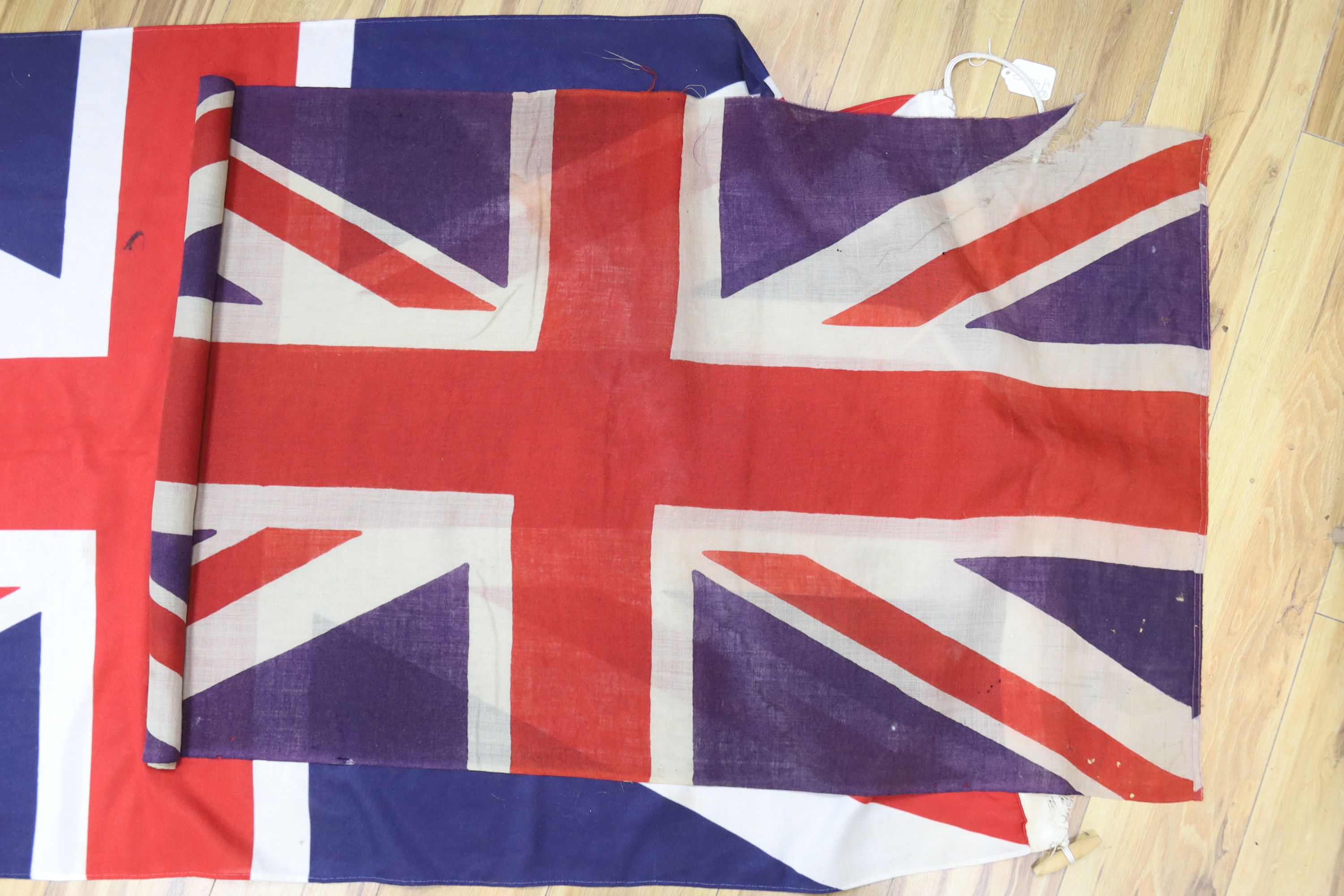 Two Union flags